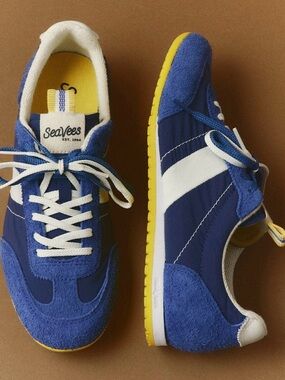 SeaVees Womens Parsons Low Profile Trainer varsity blue new nvr worn sz 10!